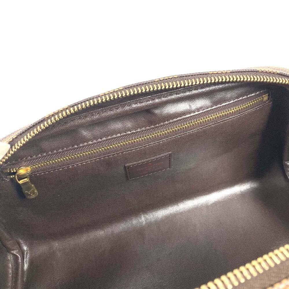 LOUIS VUITTON Authentic Brown Damier Canvas Pouch - Picture 10 of 16